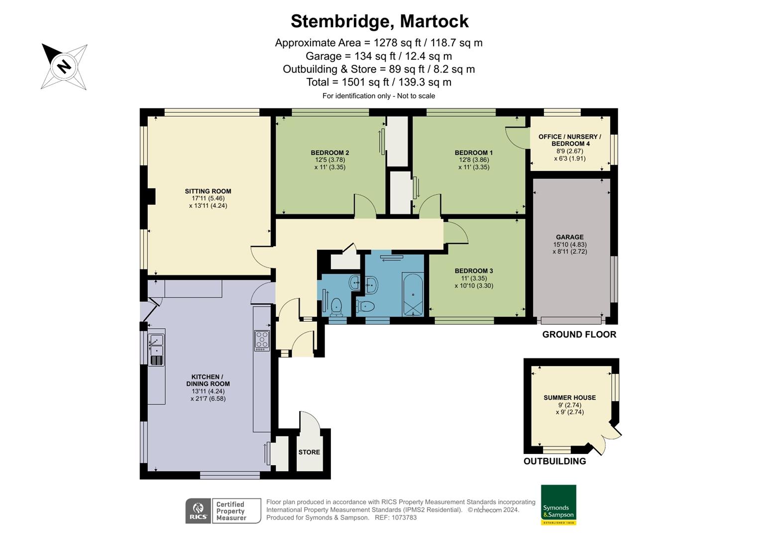 Property details for Little Lane, Stembridge, Martock, Somerset. Guide